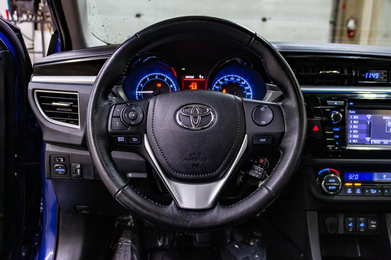 2016 Toyota Corolla S Manual Leather Roof BCam Red Deer AB