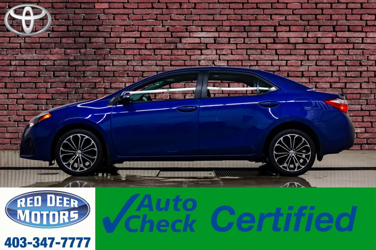 2016 Toyota Corolla S Manual Leather Roof BCam