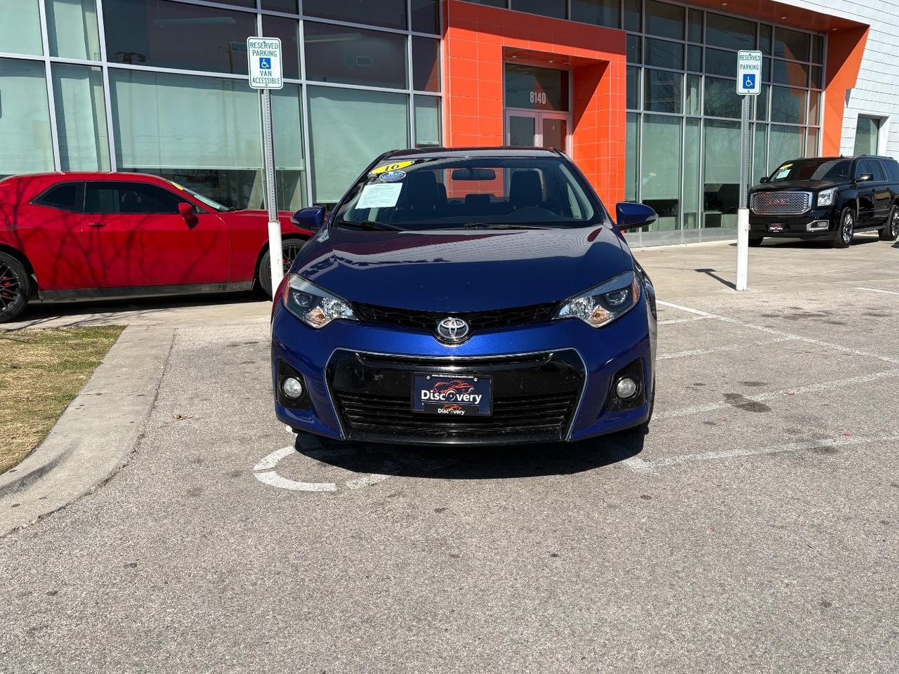 2016 Toyota Corolla S PLUS