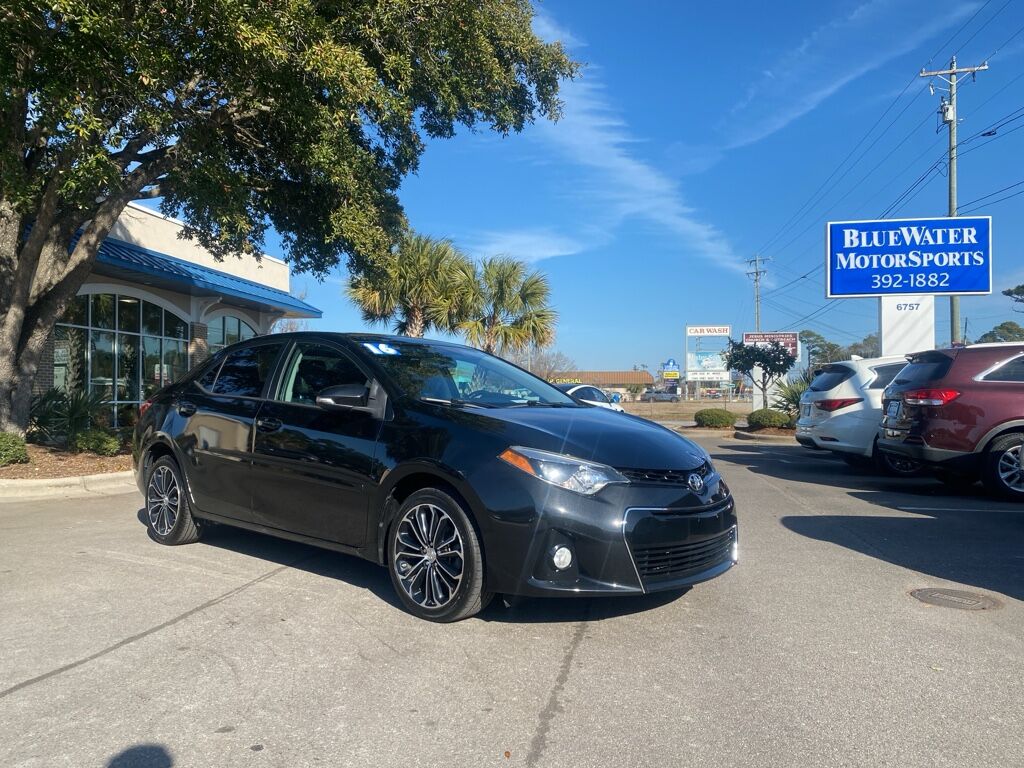 2016 Toyota Corolla S Plus