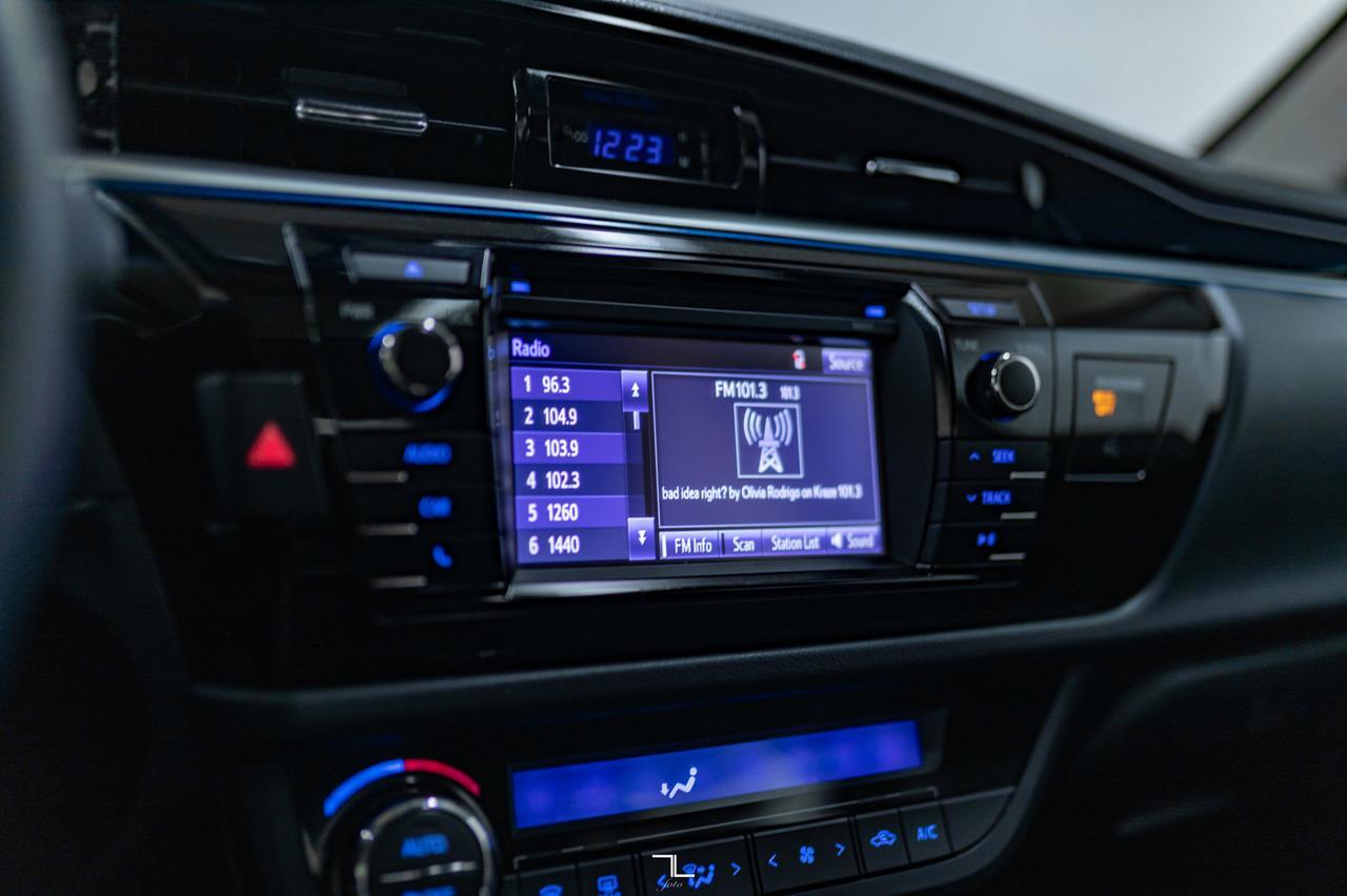 2016 Toyota Corolla S Sedan Roof BCam Manual Red Deer AB