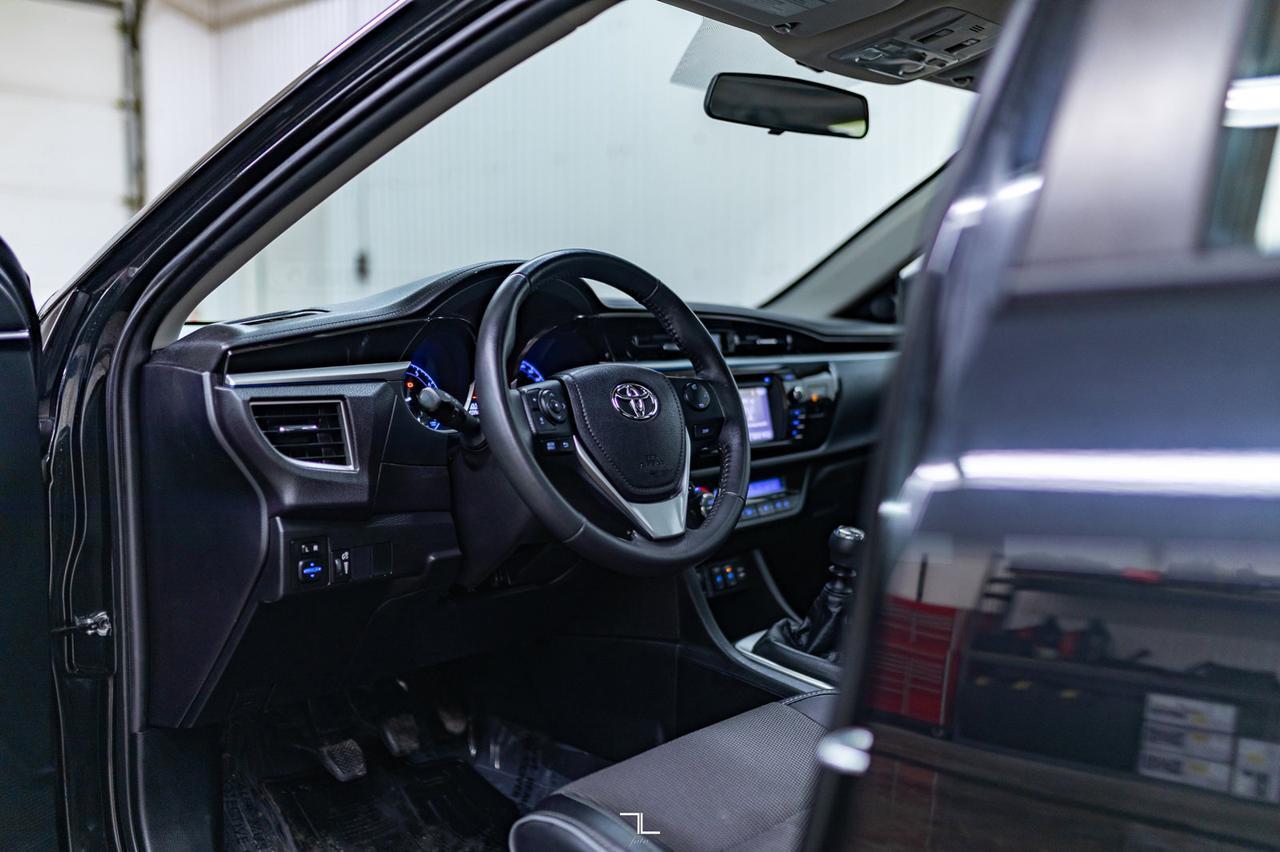 2016 Toyota Corolla S Sedan Roof BCam Manual Red Deer AB