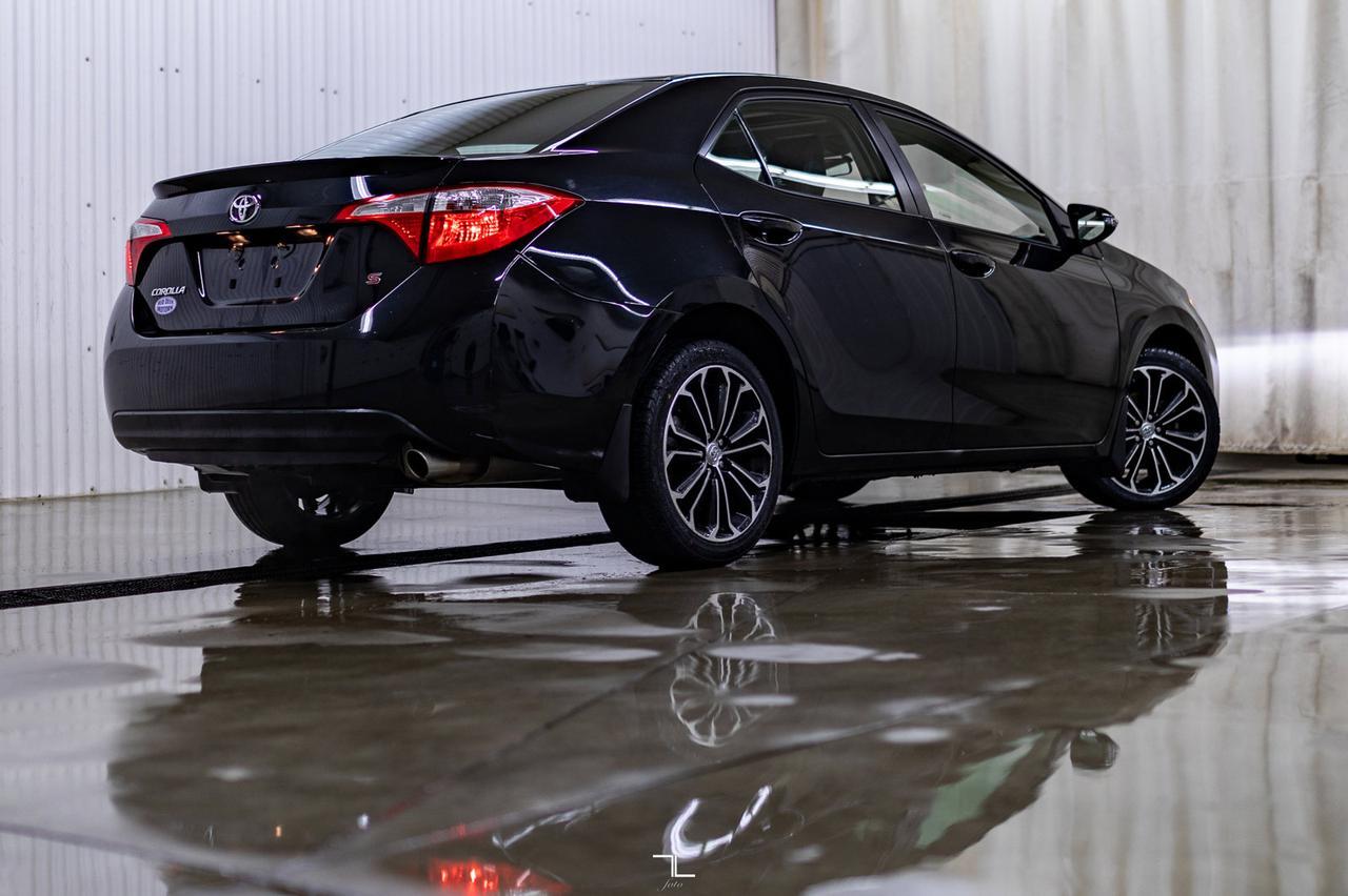 2016 Toyota Corolla S Sedan Roof BCam Manual Red Deer AB