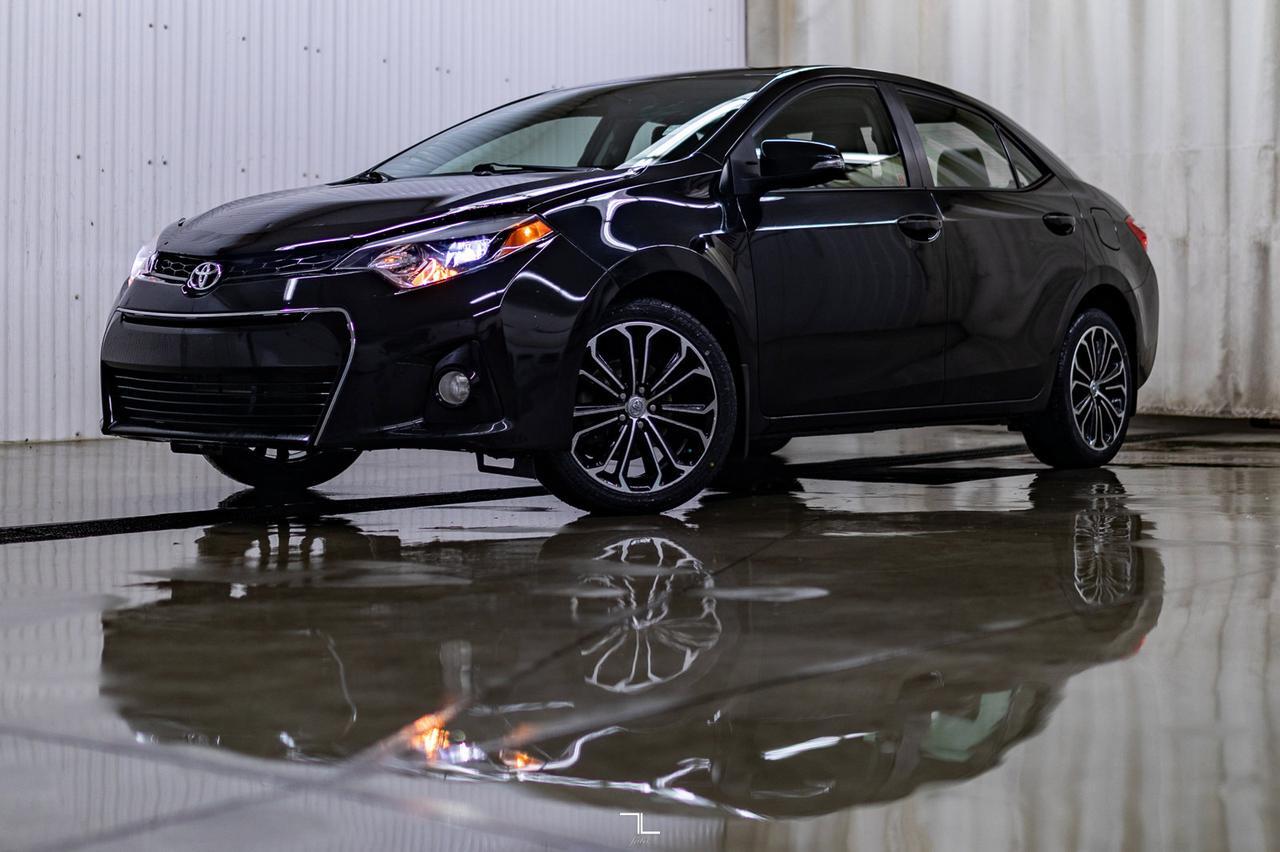 2016 Toyota Corolla S Sedan Roof BCam Manual Red Deer AB