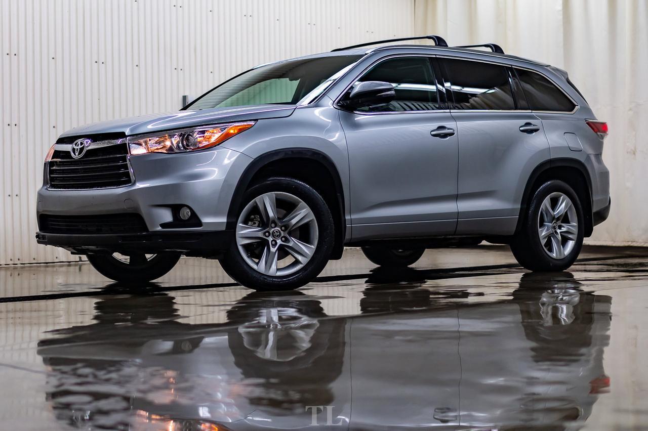 2016 Toyota Highlander AWD Limited Leather Roof Nav BCam Red Deer AB