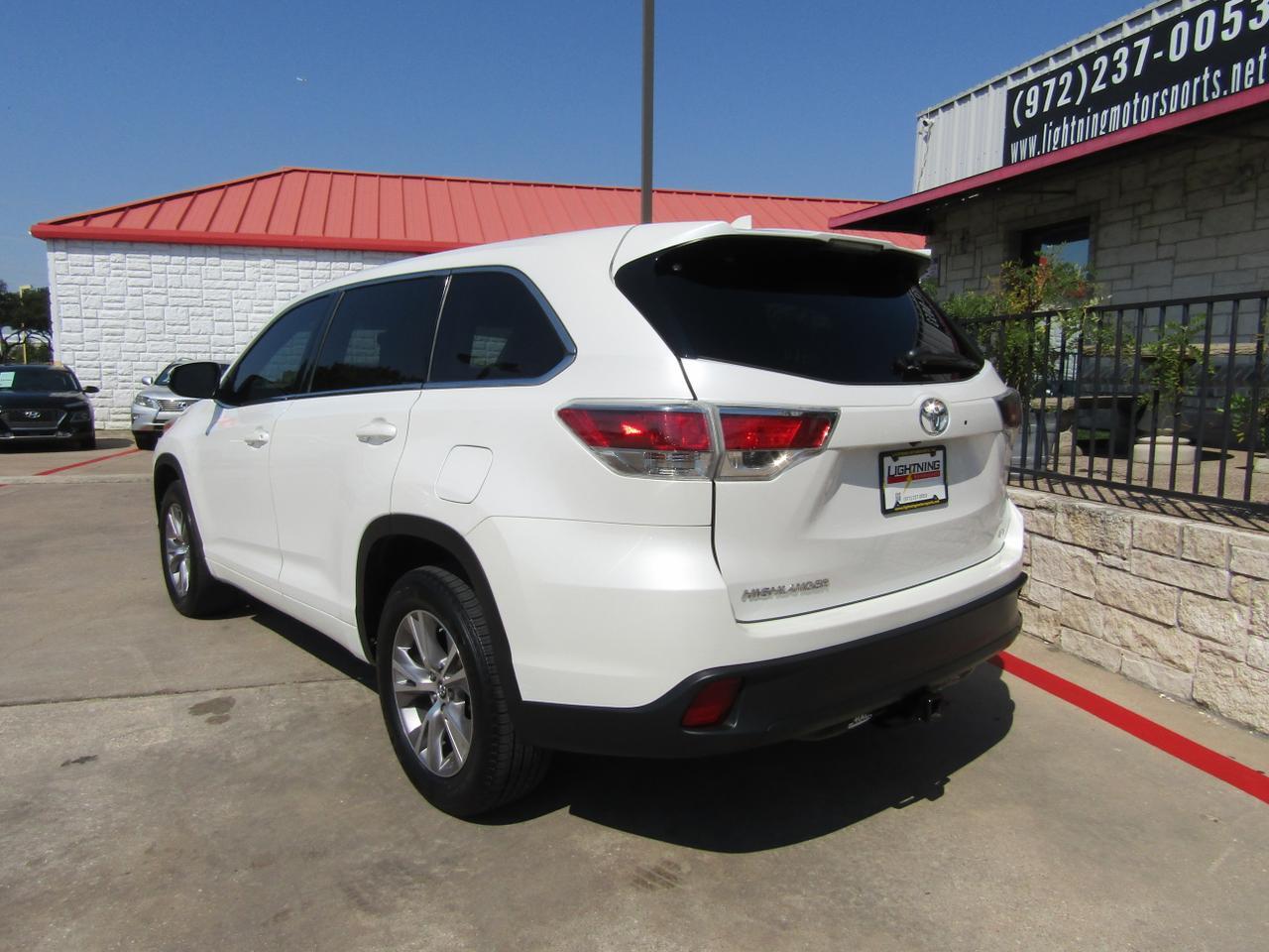 2016 Toyota Highlander FWD 4dr V6 LE Plus (Natl) Grand Prairie TX
