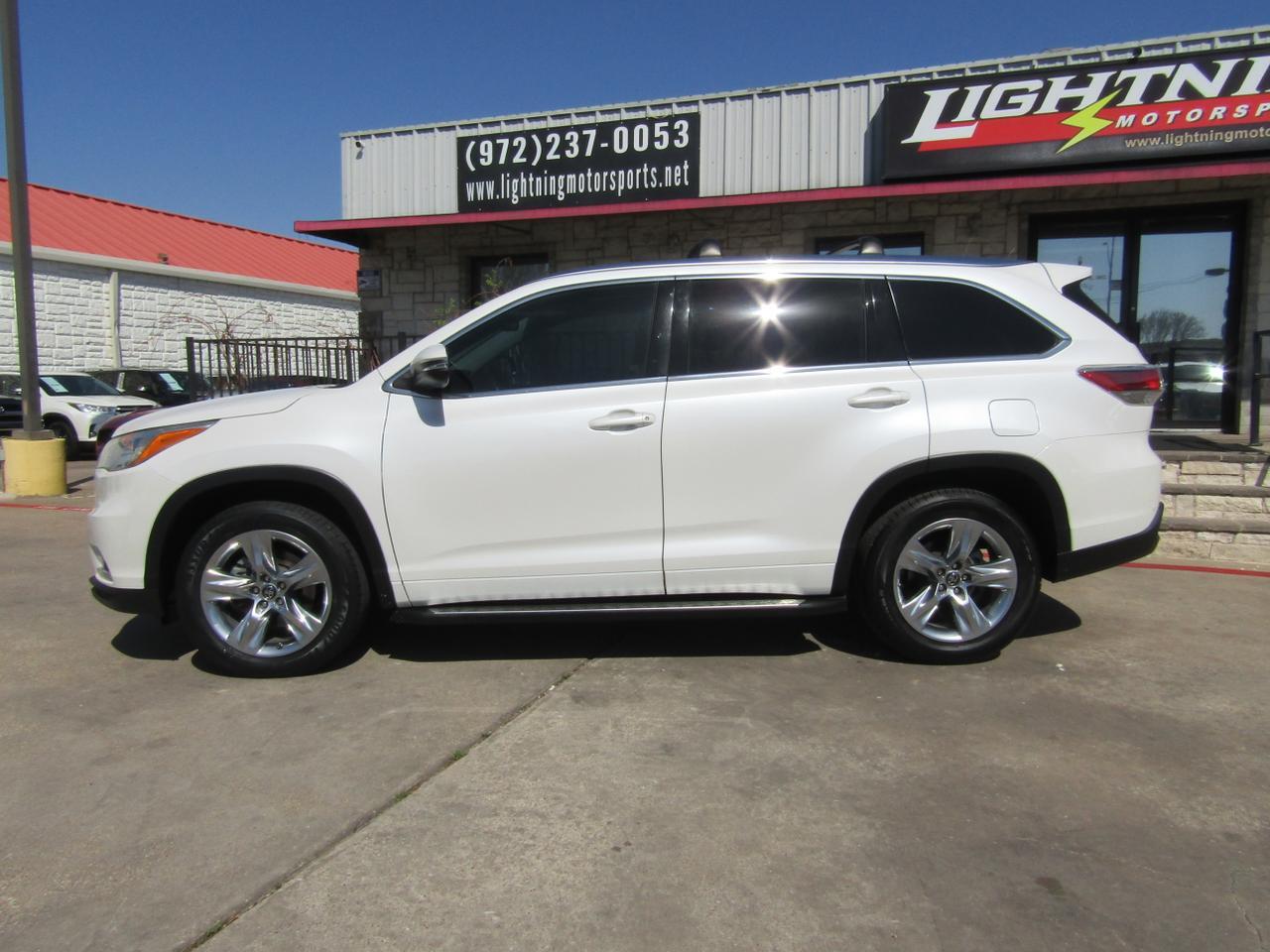 2016 Toyota Highlander FWD 4dr V6 Limited (Natl) Grand Prairie TX