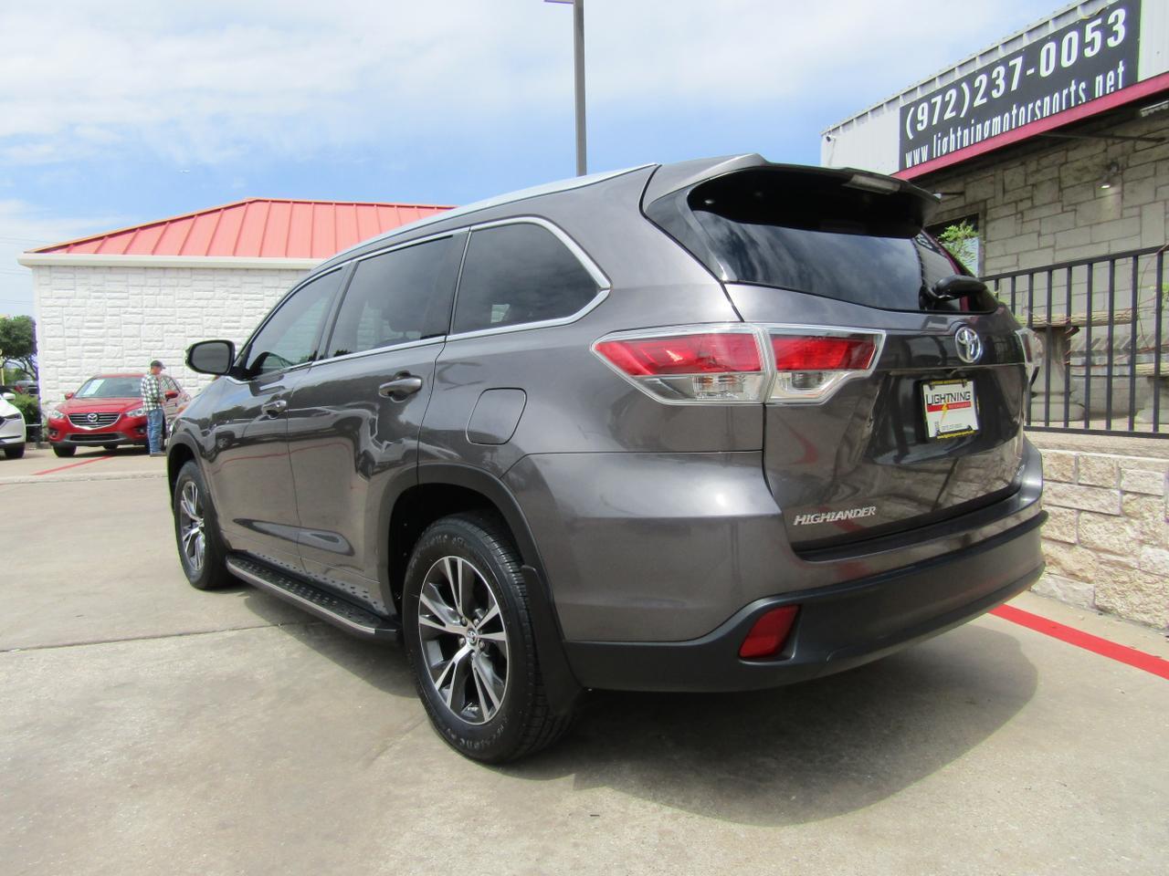 2016 Toyota Highlander FWD 4dr V6 XLE (Natl) Grand Prairie TX