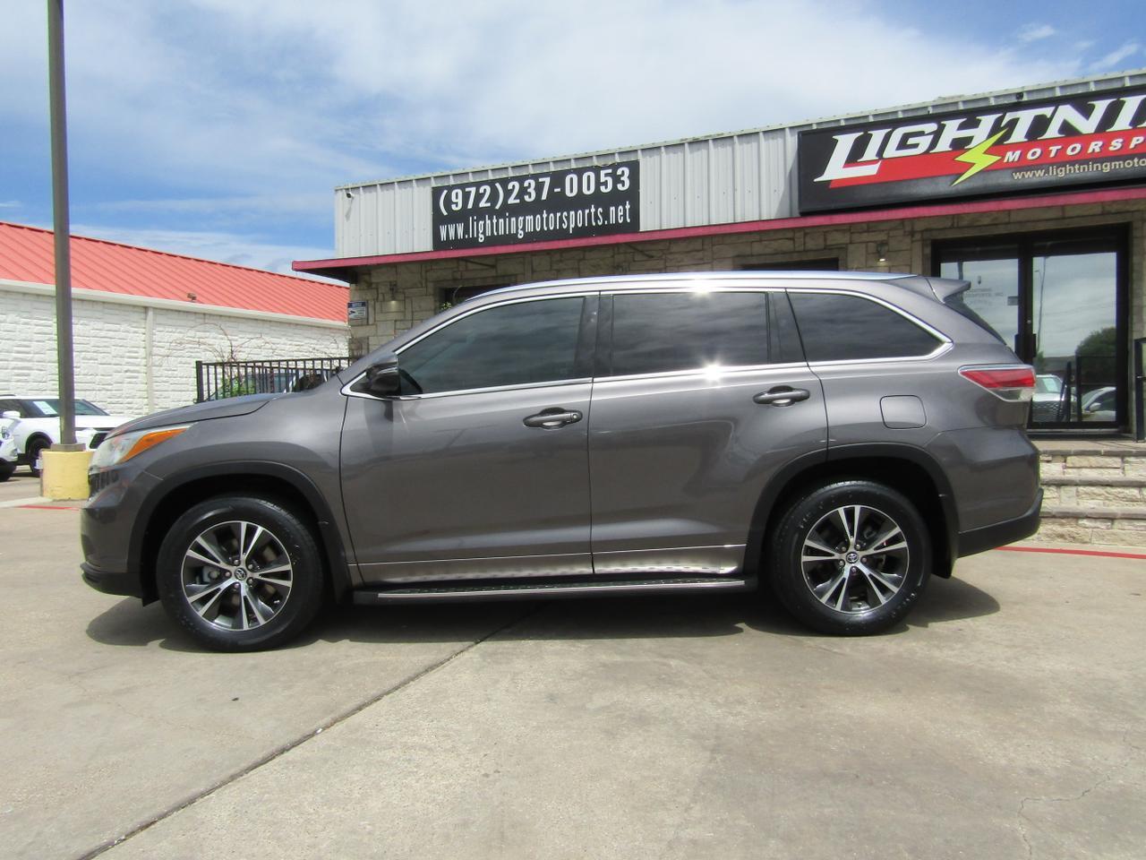 2016 Toyota Highlander FWD 4dr V6 XLE (Natl) Grand Prairie TX