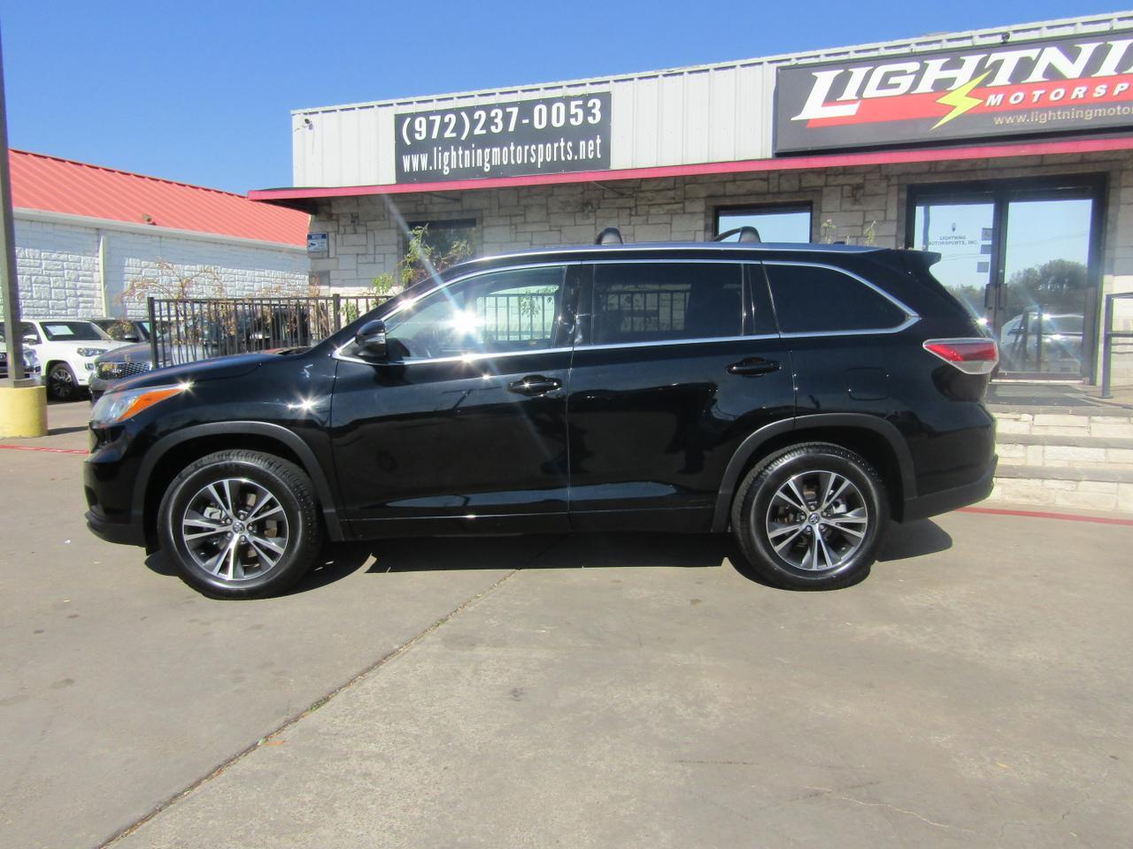 2016 Toyota Highlander FWD 4dr V6 XLE (Natl) Grand Prairie TX