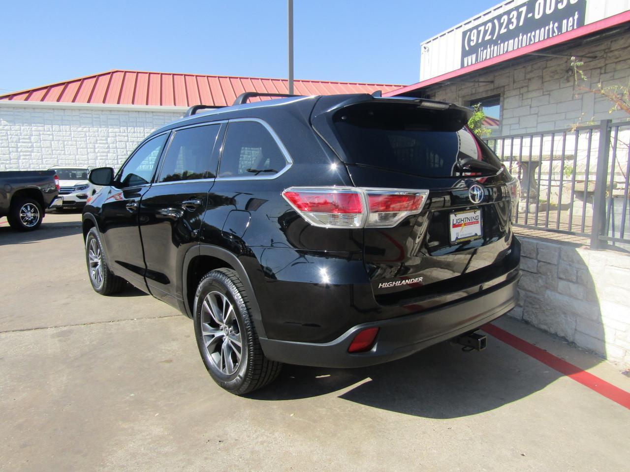 2016 Toyota Highlander FWD 4dr V6 XLE (Natl) Grand Prairie TX