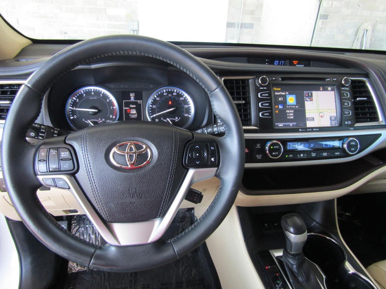 2016 Toyota Highlander FWD 4dr V6 XLE (Natl) Grand Prairie TX