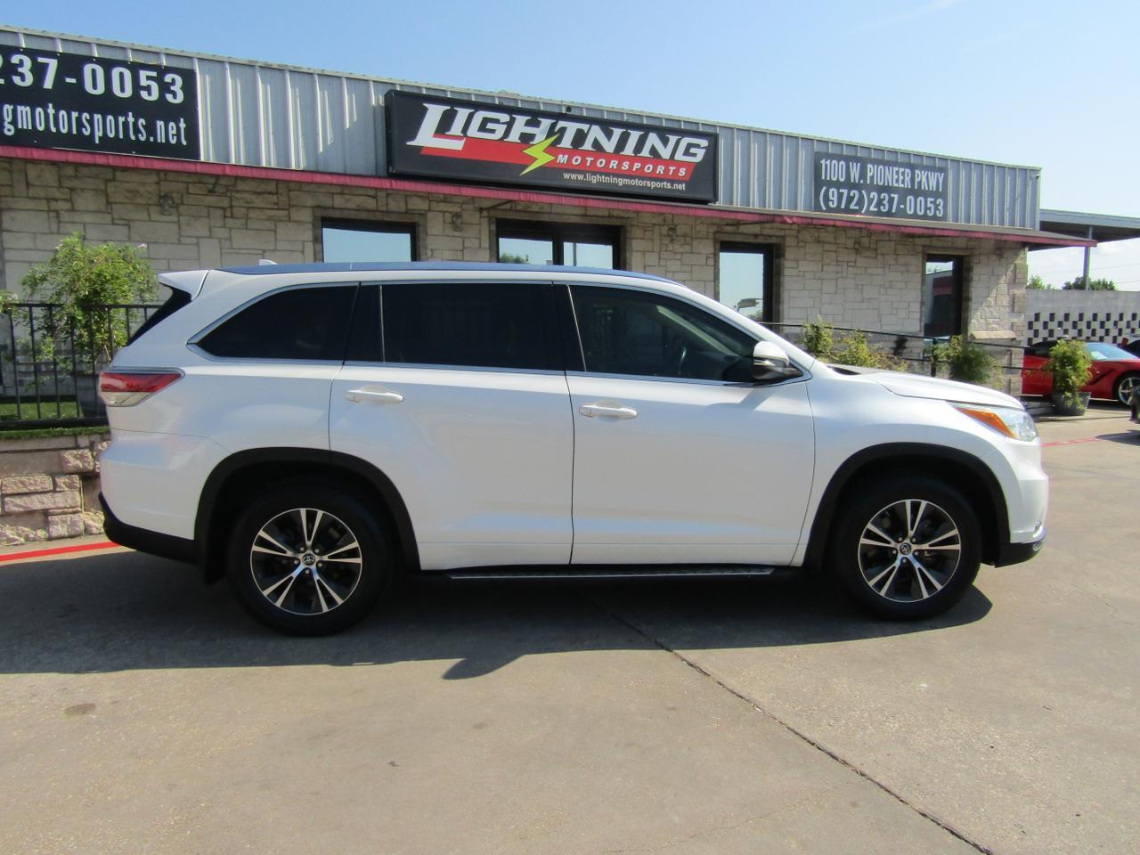 2016 Toyota Highlander FWD 4dr V6 XLE (Natl) Grand Prairie TX