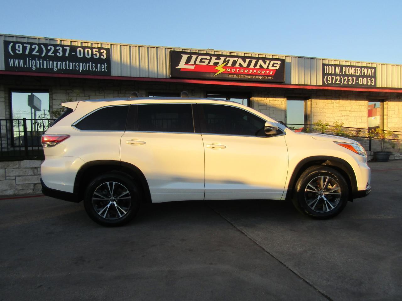 2016 Toyota Highlander FWD 4dr V6 XLE (Natl) Grand Prairie TX