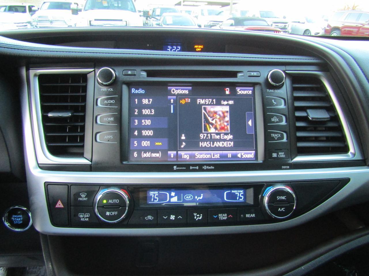 2016 Toyota Highlander FWD 4dr V6 XLE (Natl) Grand Prairie TX