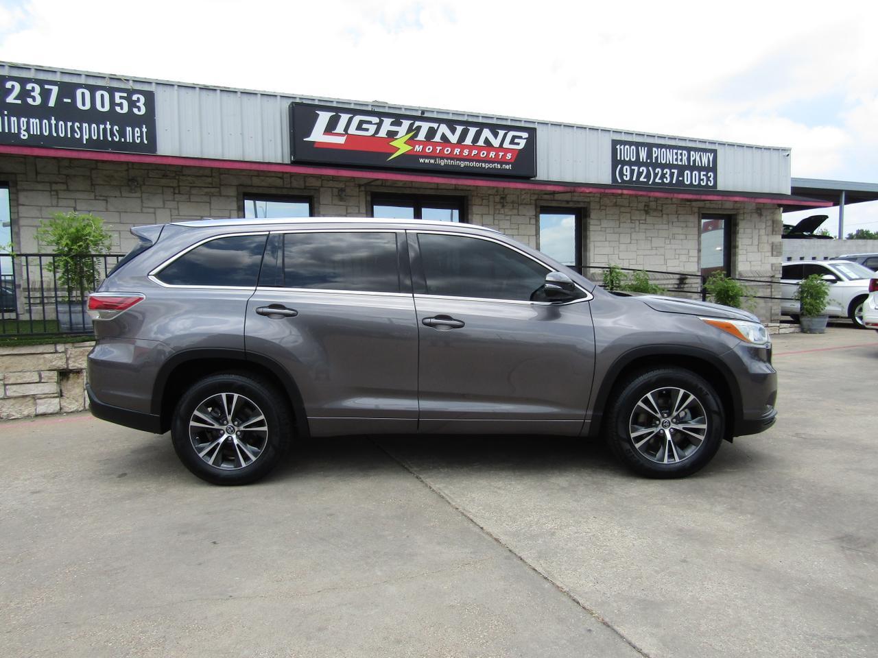 2016 Toyota Highlander FWD 4dr V6 XLE (Natl) Grand Prairie TX