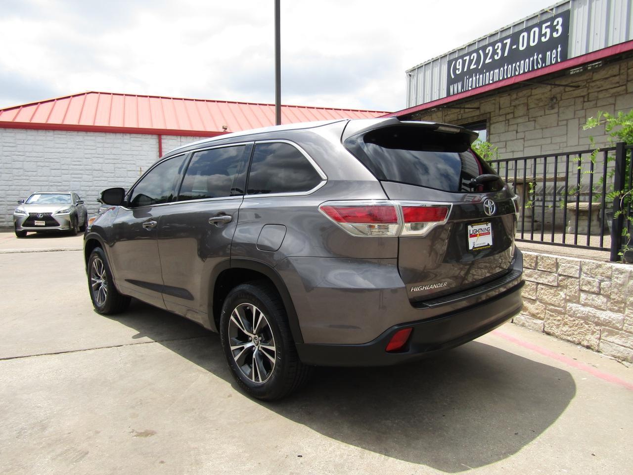 2016 Toyota Highlander FWD 4dr V6 XLE (Natl) Grand Prairie TX