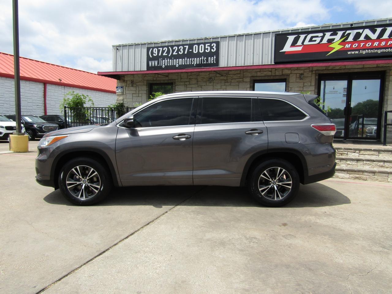 2016 Toyota Highlander FWD 4dr V6 XLE (Natl) Grand Prairie TX