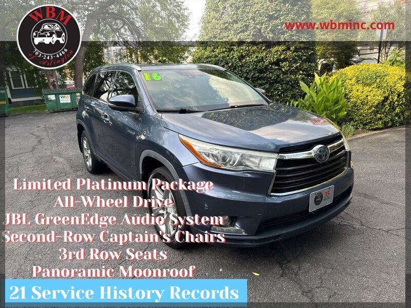 2016 Toyota Highlander Hybrid