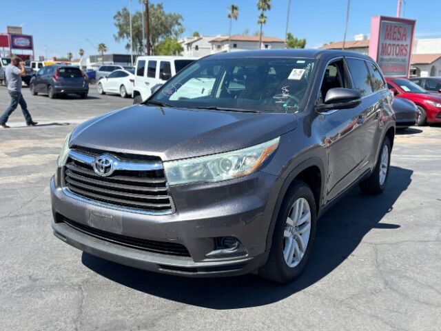 2016 Toyota Highlander LE Mesa AZ