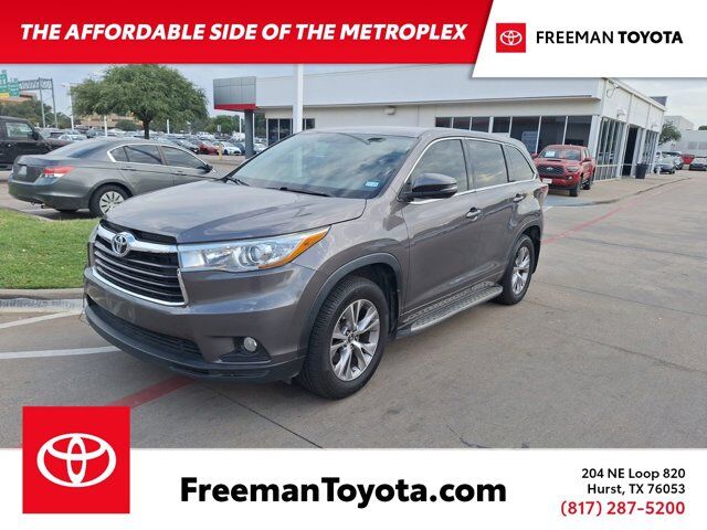 2016 Toyota Highlander LE Plus V6 Hurst TX
