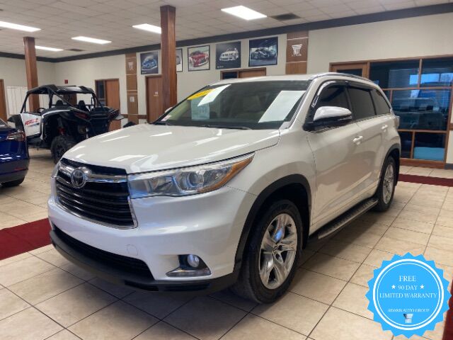 2016 Toyota Highlander Limited Platinum V6