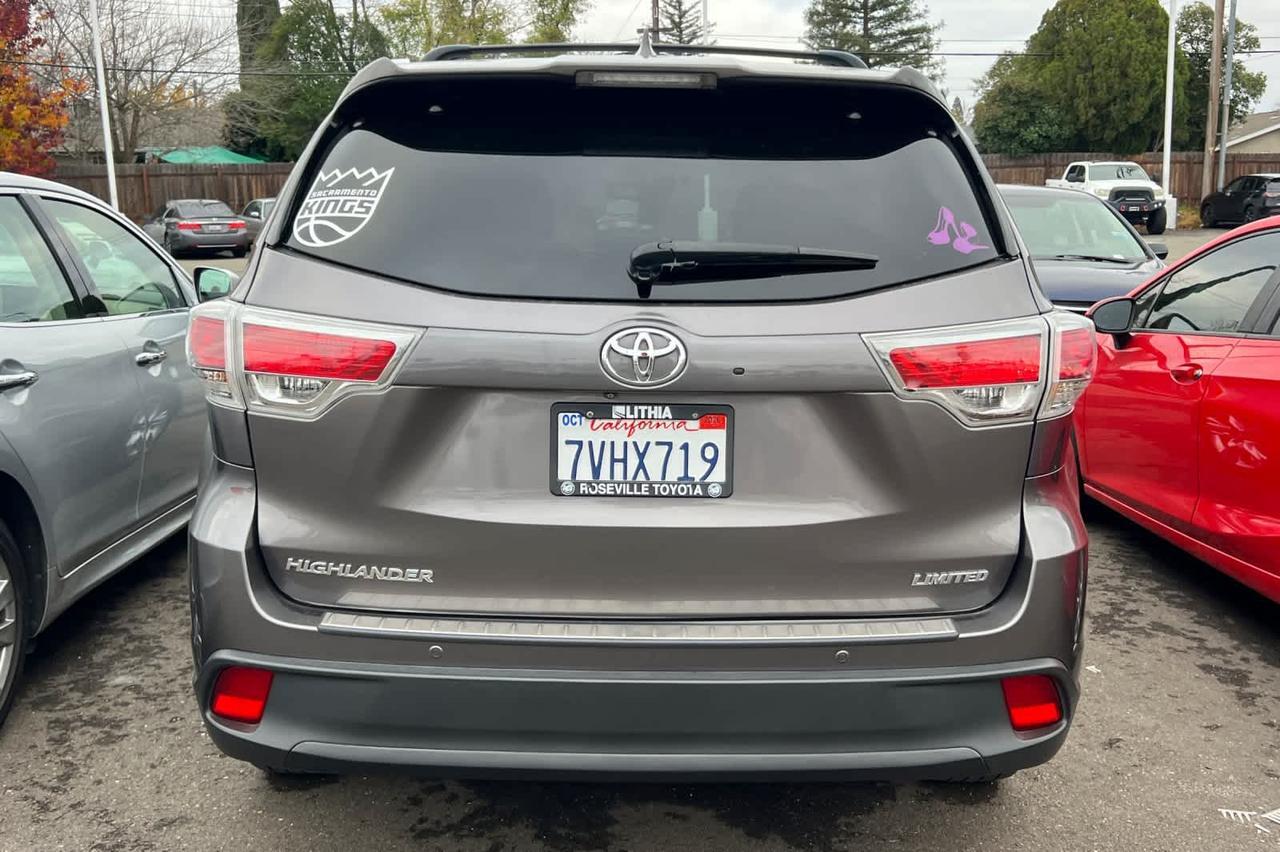 2016 Toyota Highlander Limited Roseville CA