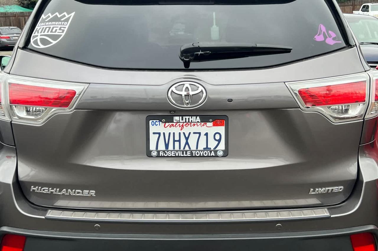 2016 Toyota Highlander Limited Roseville CA