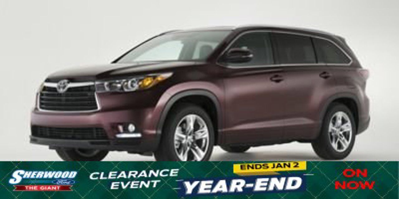 2016 Toyota Highlander Limited Sherwood Park AB