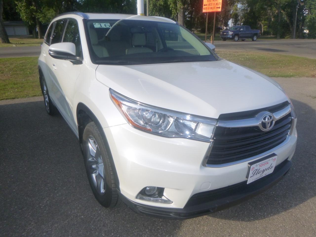 Used 2016 Toyota Highlander Limited V6 AWD in Jamestown ND