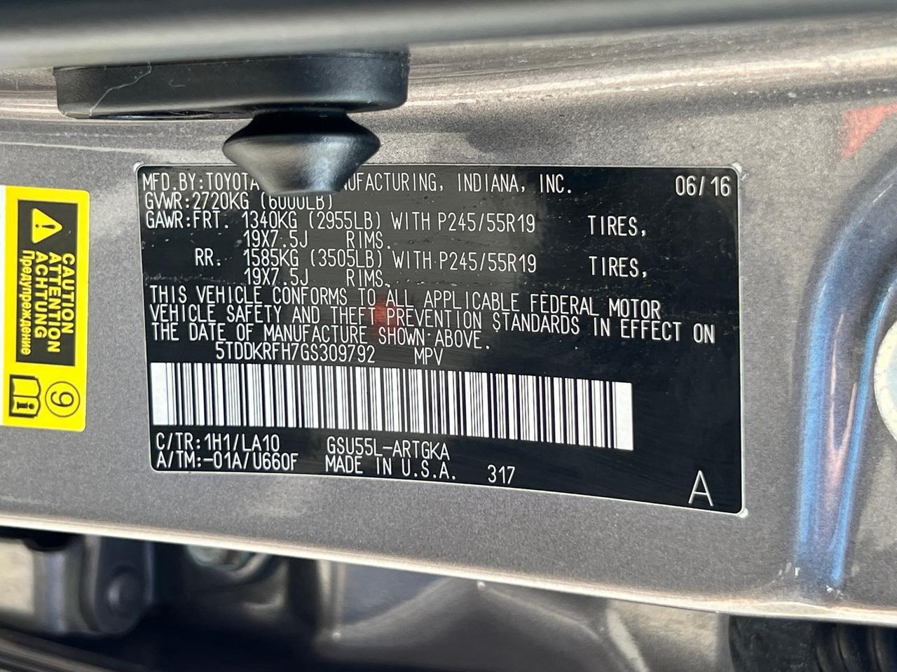 2016 Toyota Highlander Limited Hagerstown MD