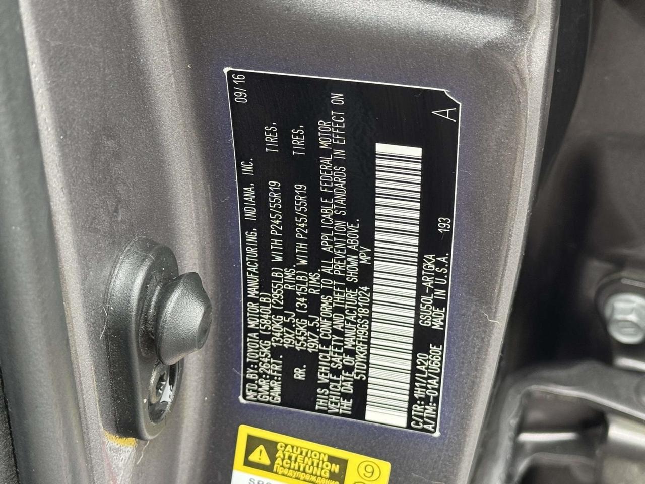 2016 Toyota Highlander Limited Alexandria VA