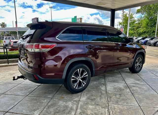 2016 Toyota Highlander XLE FWD V6 Houston TX