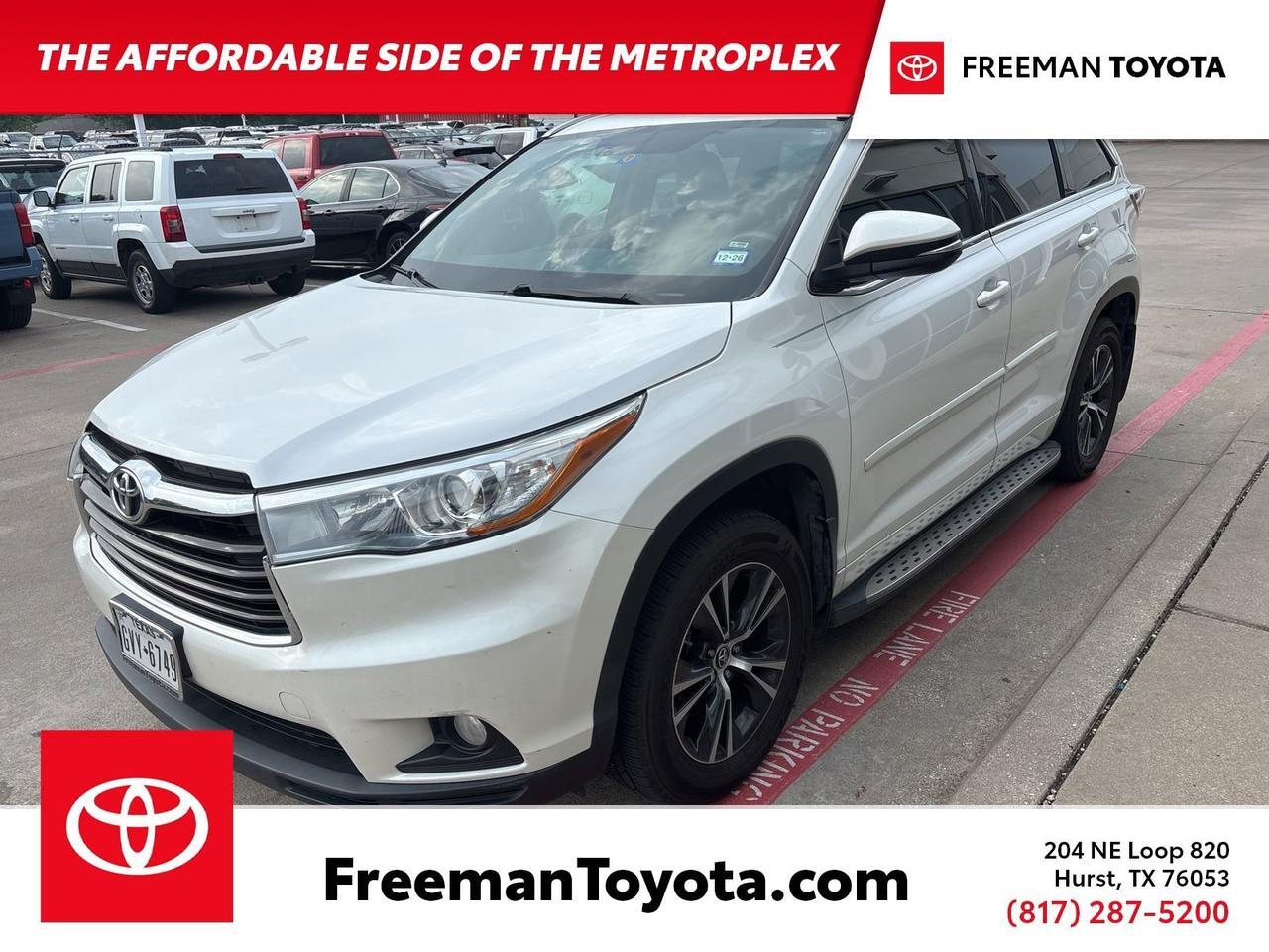 2016 Toyota Highlander