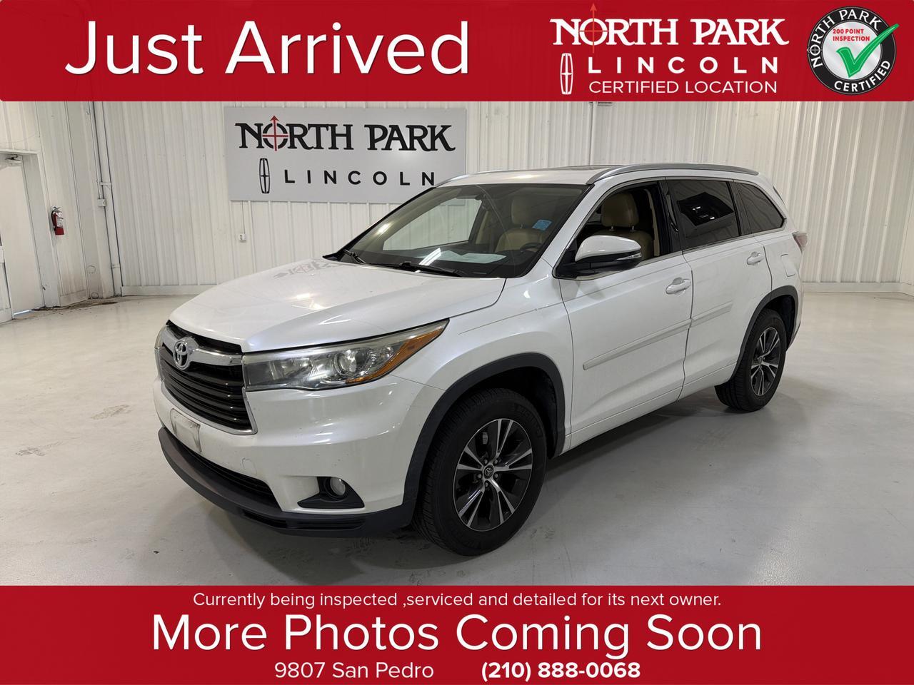 2016 Toyota Highlander XLE San Antonio TX