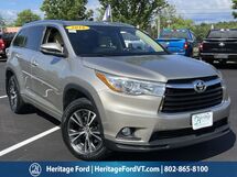 2016 Toyota Highlander XLE South Burlington VT 2016 Toyota Highlander XLE South Burlington VT