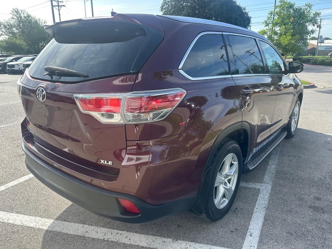 2016 Toyota Highlander XLE V6 Austin TX