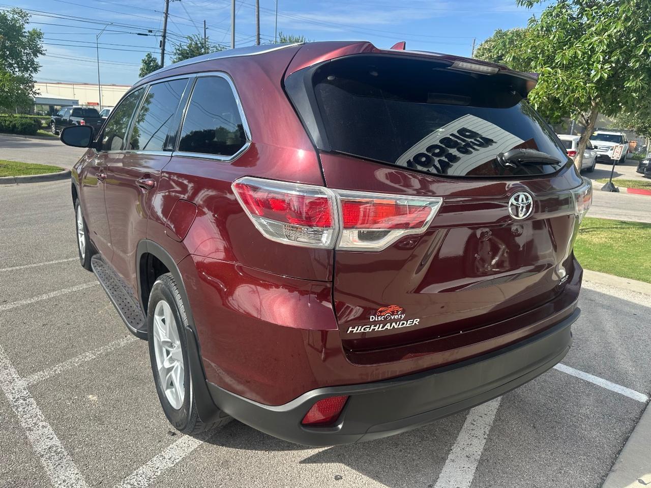 2016 Toyota Highlander XLE V6 Austin TX