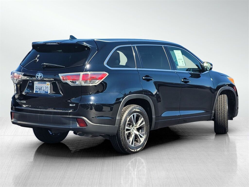 2016 Toyota Highlander XLE V6 Roseville CA