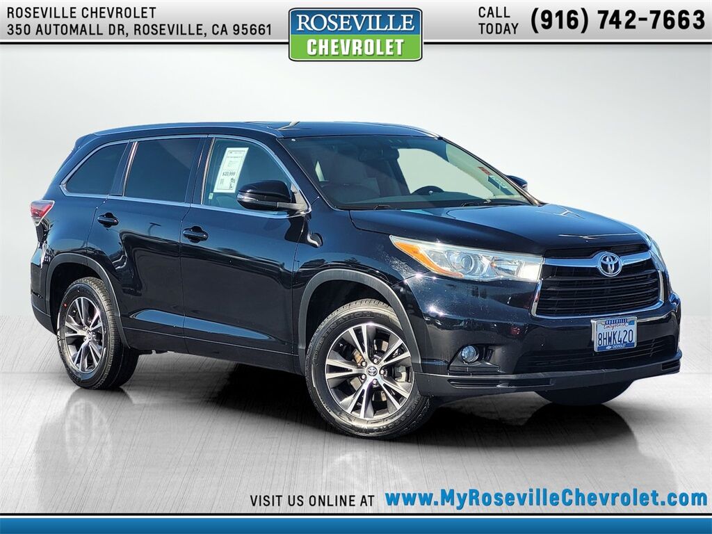 2016 Toyota Highlander XLE V6