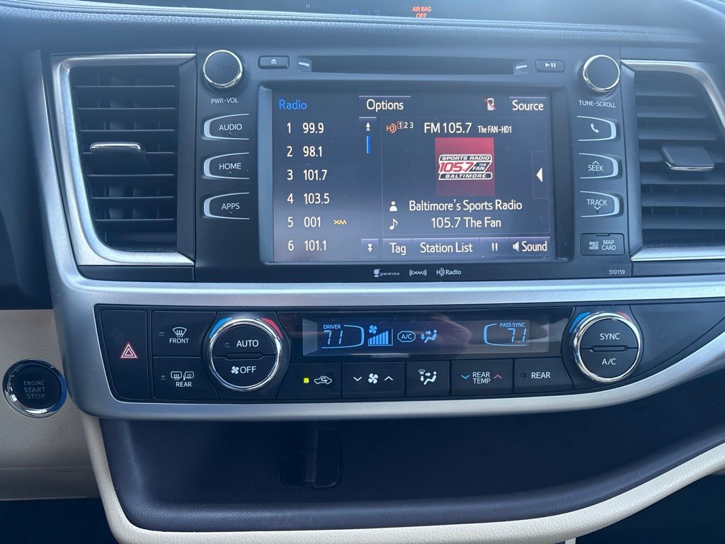 2016 Toyota Highlander XLE V6 Cockeysville MD