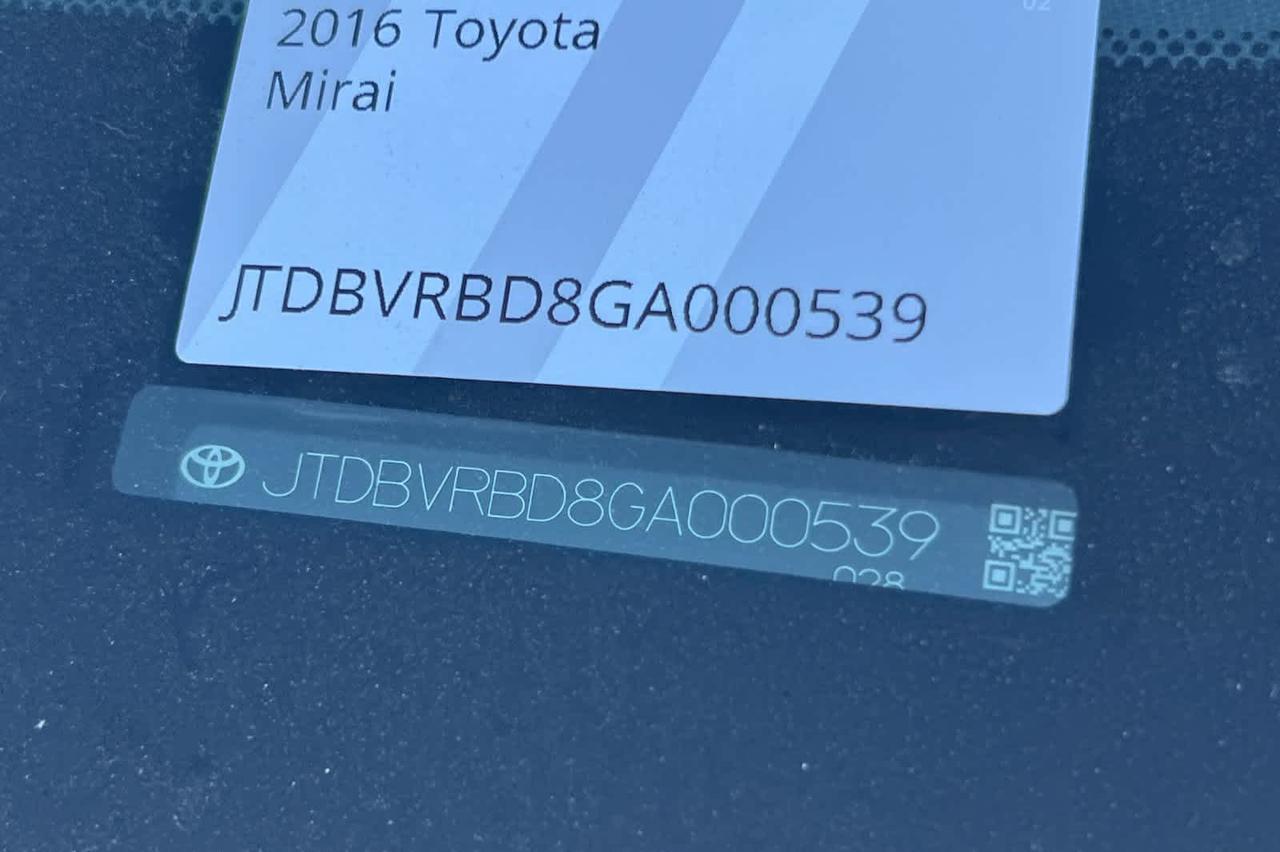 2016 Toyota Mirai Roseville CA