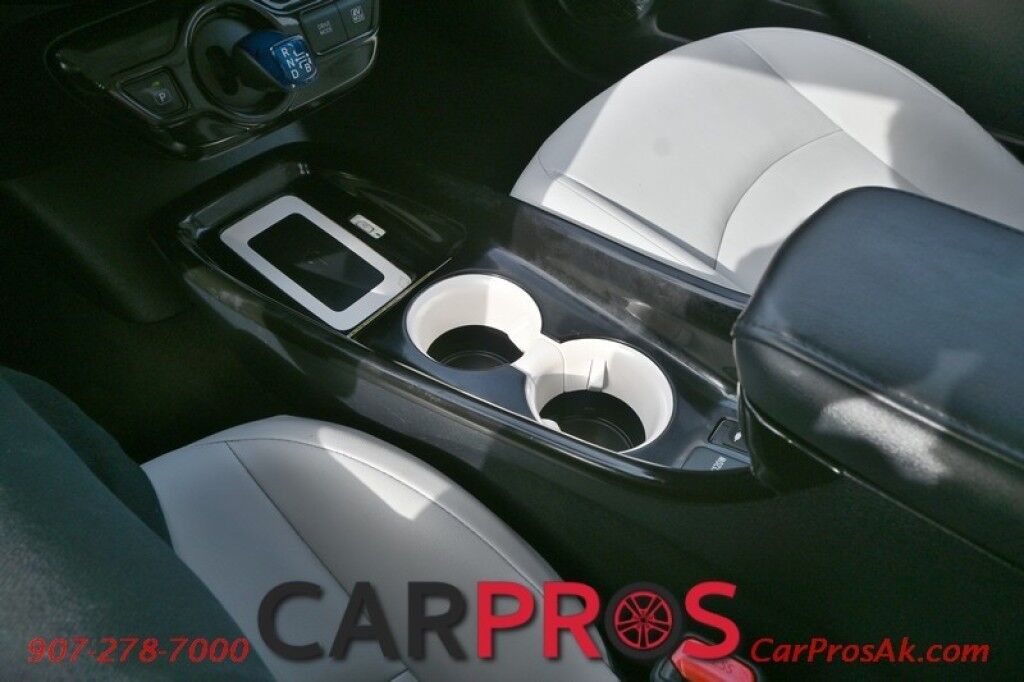 2016 Toyota Prius Two Eco - 1.8L Hybrid - All Weather Floor Liner Pkg - Leather Seats - Power Heated Side Mirrors - Keyless Entry - Push to Start - Navigation - Wireless Charger - Bluetooth - Backup Camera - Low Miles Anchorage AK