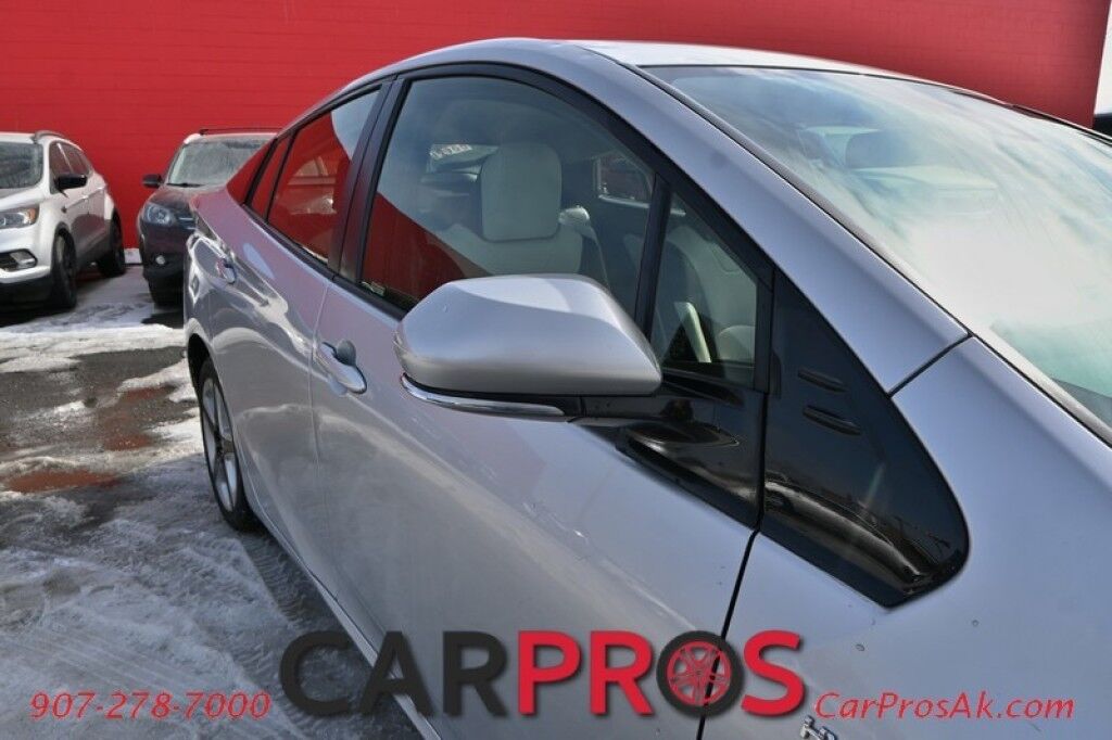 2016 Toyota Prius Two Eco - 1.8L Hybrid - All Weather Floor Liner Pkg - Leather Seats - Power Heated Side Mirrors - Keyless Entry - Push to Start - Navigation - Wireless Charger - Bluetooth - Backup Camera - Low Miles Anchorage AK