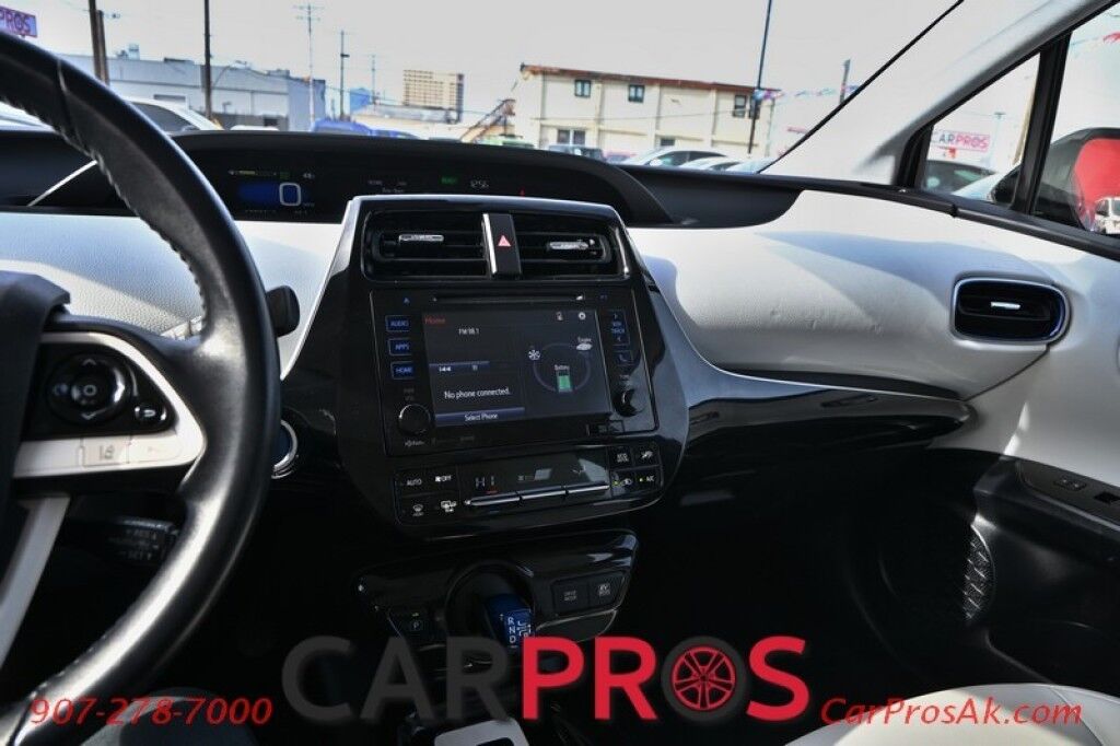 2016 Toyota Prius Two Eco - 1.8L Hybrid - All Weather Floor Liner Pkg - Leather Seats - Power Heated Side Mirrors - Keyless Entry - Push to Start - Navigation - Wireless Charger - Bluetooth - Backup Camera - Low Miles Anchorage AK