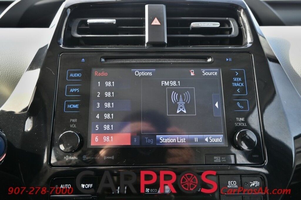 2016 Toyota Prius Two Eco - 1.8L Hybrid - All Weather Floor Liner Pkg - Leather Seats - Power Heated Side Mirrors - Keyless Entry - Push to Start - Navigation - Wireless Charger - Bluetooth - Backup Camera - Low Miles Anchorage AK