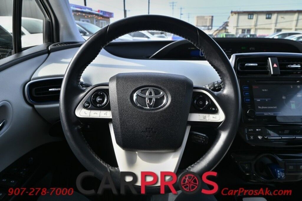 2016 Toyota Prius Two Eco - 1.8L Hybrid - All Weather Floor Liner Pkg - Leather Seats - Power Heated Side Mirrors - Keyless Entry - Push to Start - Navigation - Wireless Charger - Bluetooth - Backup Camera - Low Miles Anchorage AK