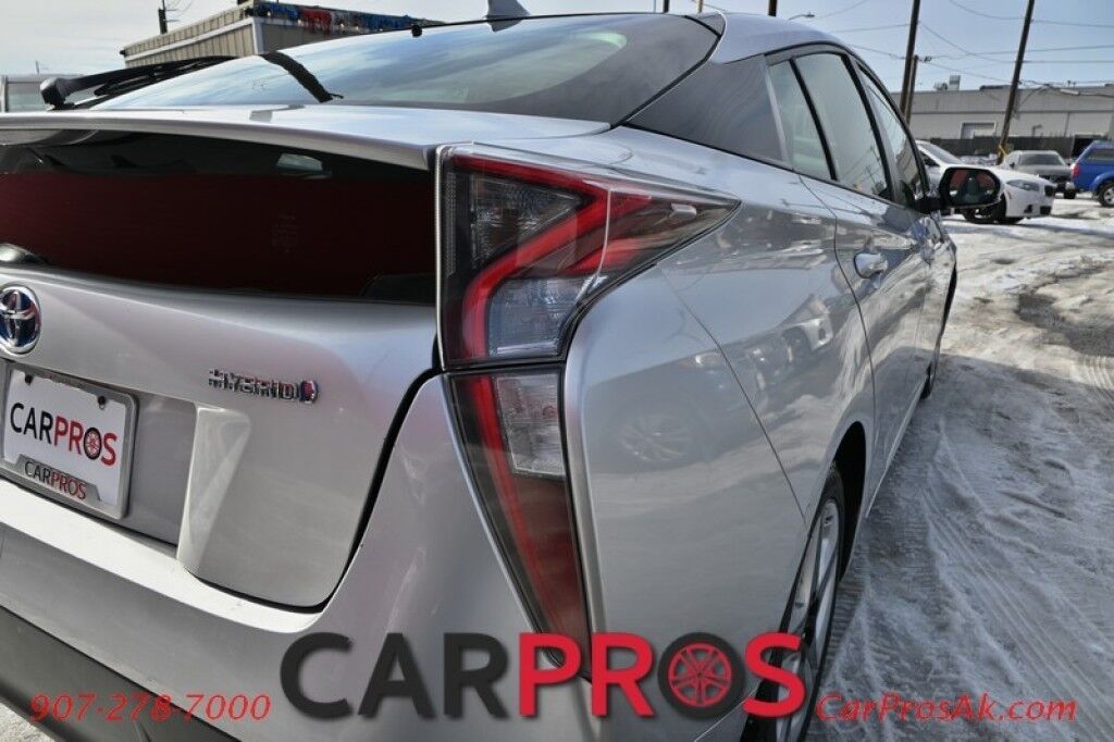 2016 Toyota Prius Two Eco - 1.8L Hybrid - All Weather Floor Liner Pkg - Leather Seats - Power Heated Side Mirrors - Keyless Entry - Push to Start - Navigation - Wireless Charger - Bluetooth - Backup Camera - Low Miles Anchorage AK