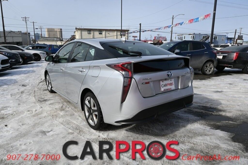 2016 Toyota Prius Two Eco - 1.8L Hybrid - All Weather Floor Liner Pkg - Leather Seats - Power Heated Side Mirrors - Keyless Entry - Push to Start - Navigation - Wireless Charger - Bluetooth - Backup Camera - Low Miles Anchorage AK