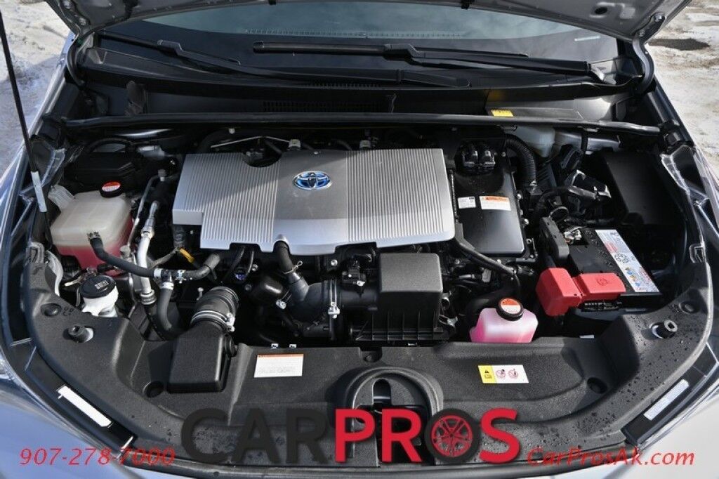 2016 Toyota Prius Two Eco - 1.8L Hybrid - All Weather Floor Liner Pkg - Leather Seats - Power Heated Side Mirrors - Keyless Entry - Push to Start - Navigation - Wireless Charger - Bluetooth - Backup Camera - Low Miles Anchorage AK